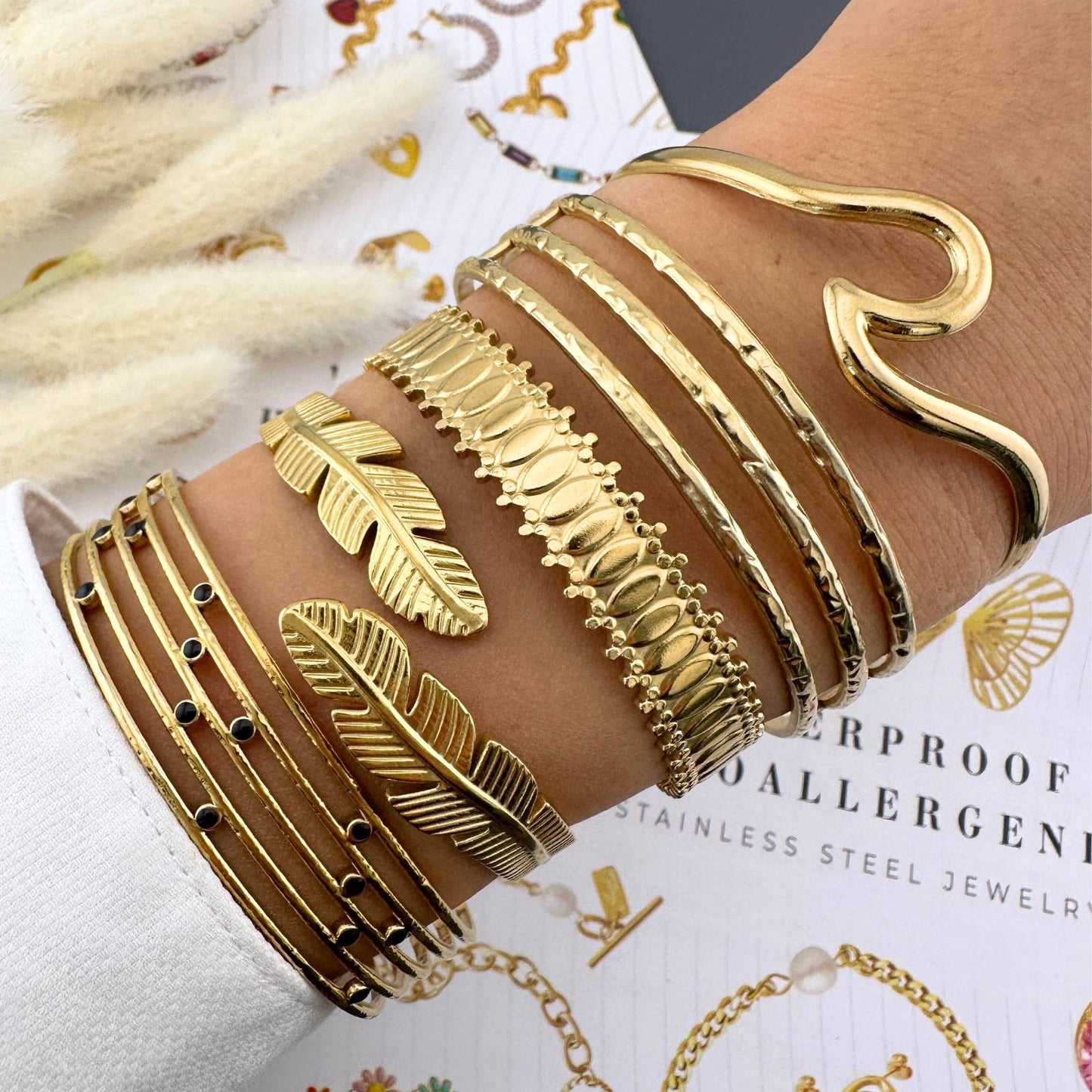 18ct Gold Plated Waterproof Bracelet