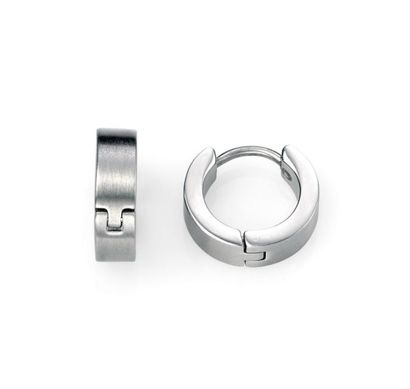 Fred Bennett Textured Huggie Hoop Earrings - LAST PAIR