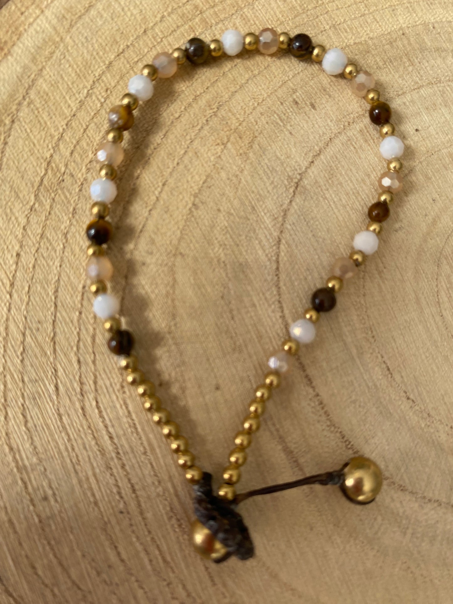 Tigers Eye Crystal Healing Bracelet for Courage