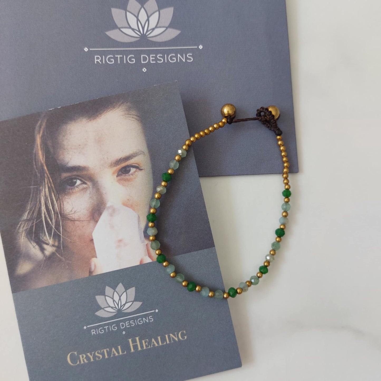 Aventurine Crystal Healing Bracelet for Energy