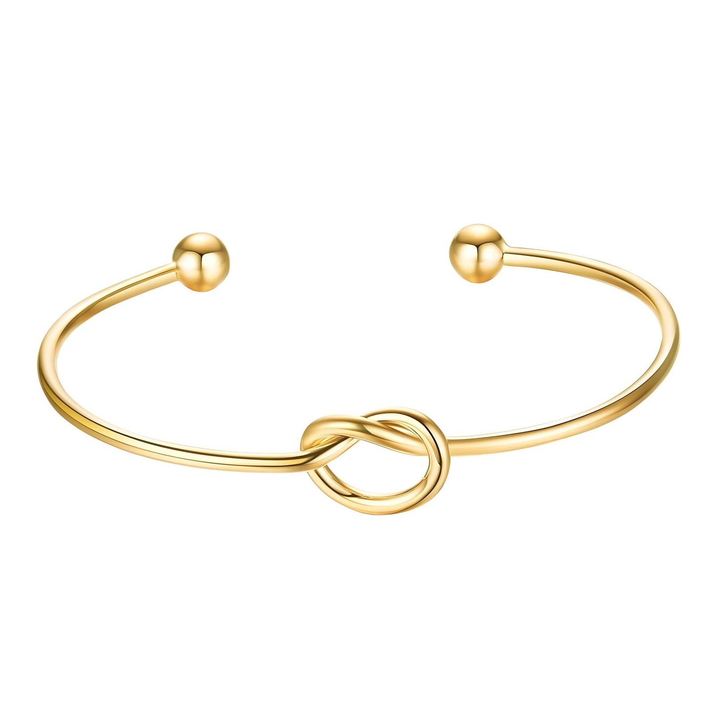 18K Gold Plated Waterproof Knot Bracelet