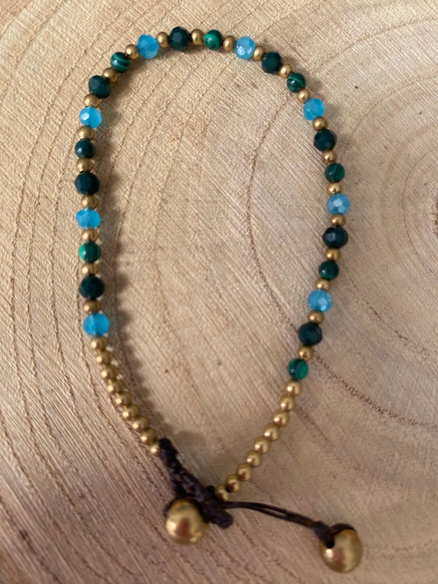 Malachite Crystal Healing Bracelet for Protection
