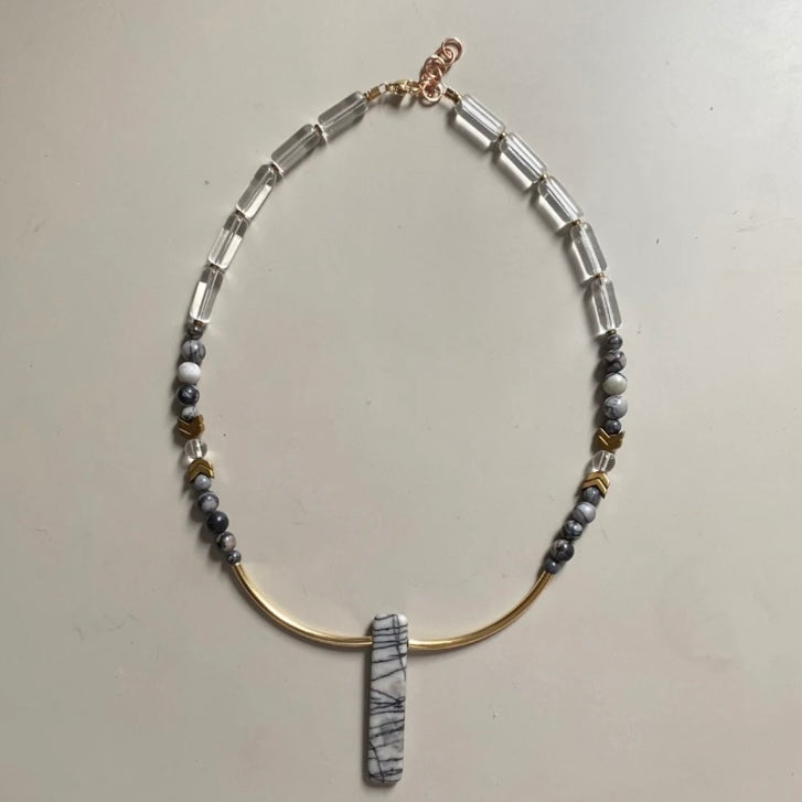 Gist Jewellery Moorland Collection Silkstone Necklace