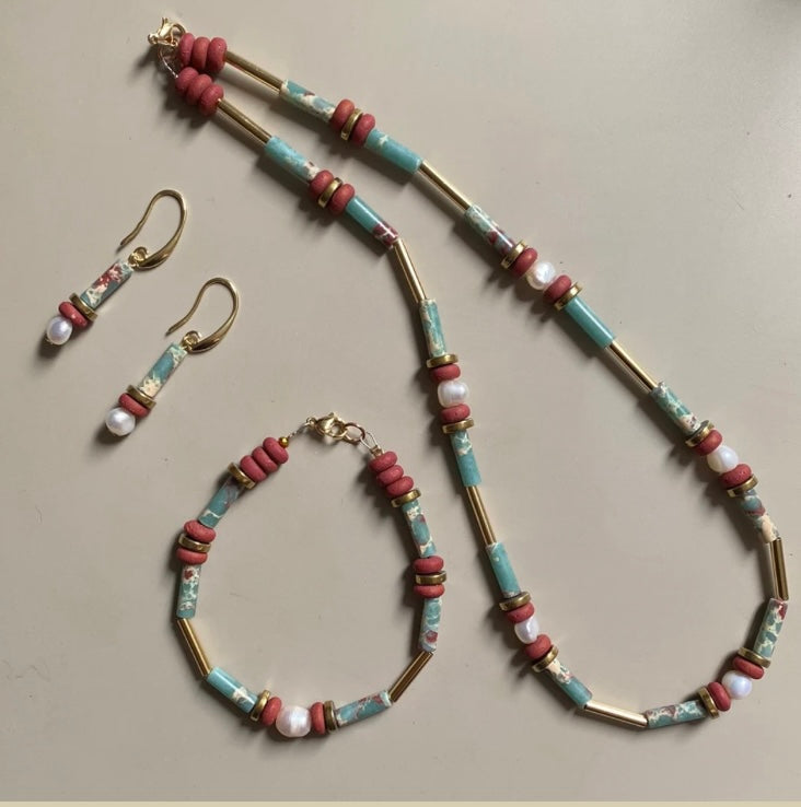 Gist Jewellery Moorland Pearl Drop Earrings