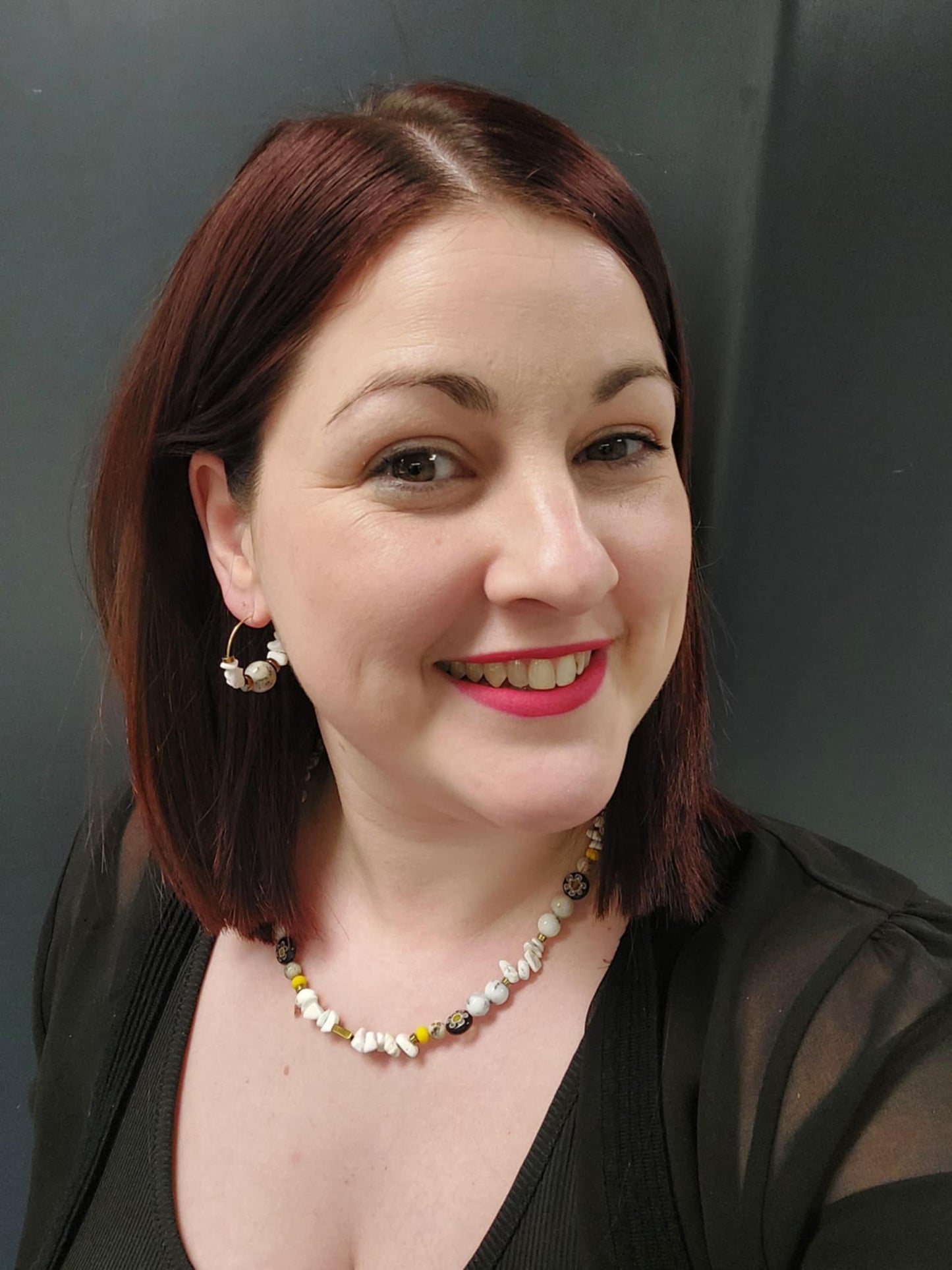 Gist Jewellery White, Black and Yellow Necklace - Louise's Jewellery Box