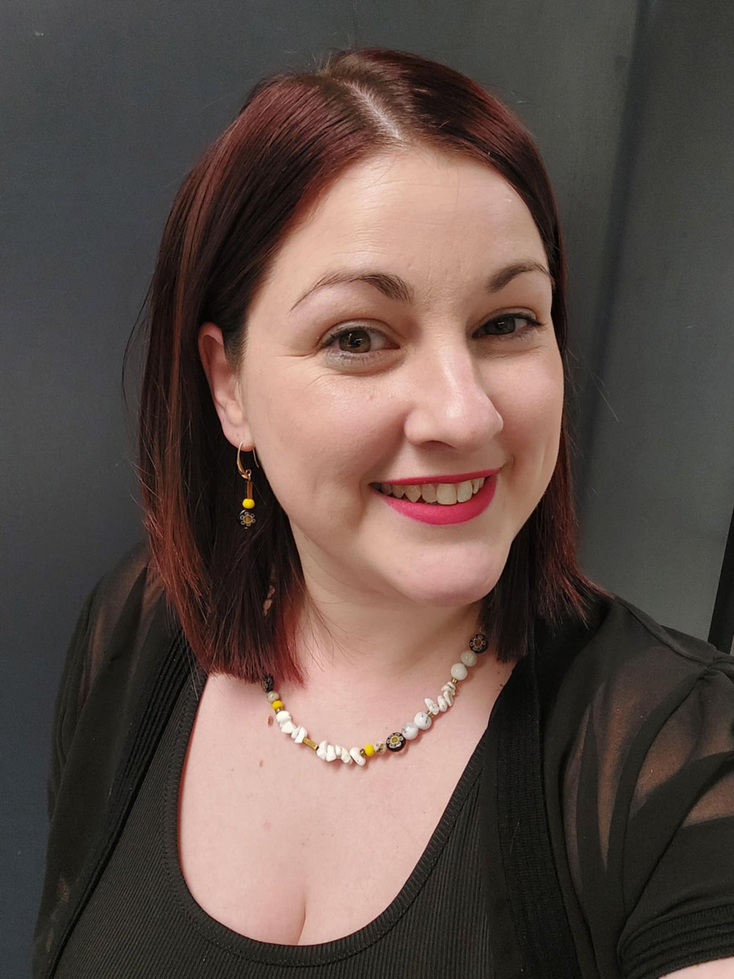 Gist Jewellery White, Black and Yellow Necklace - Louise's Jewellery Box