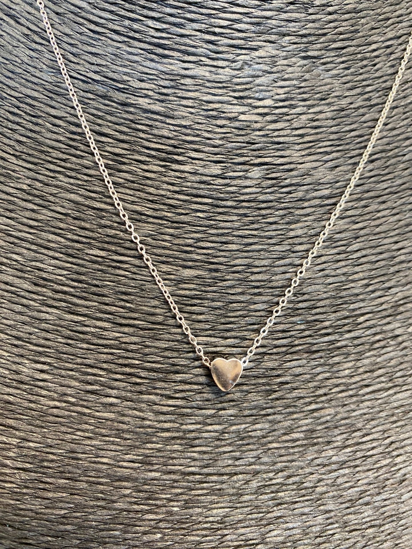 Silver Heart Waterproof Necklace - Louise's Jewellery Box