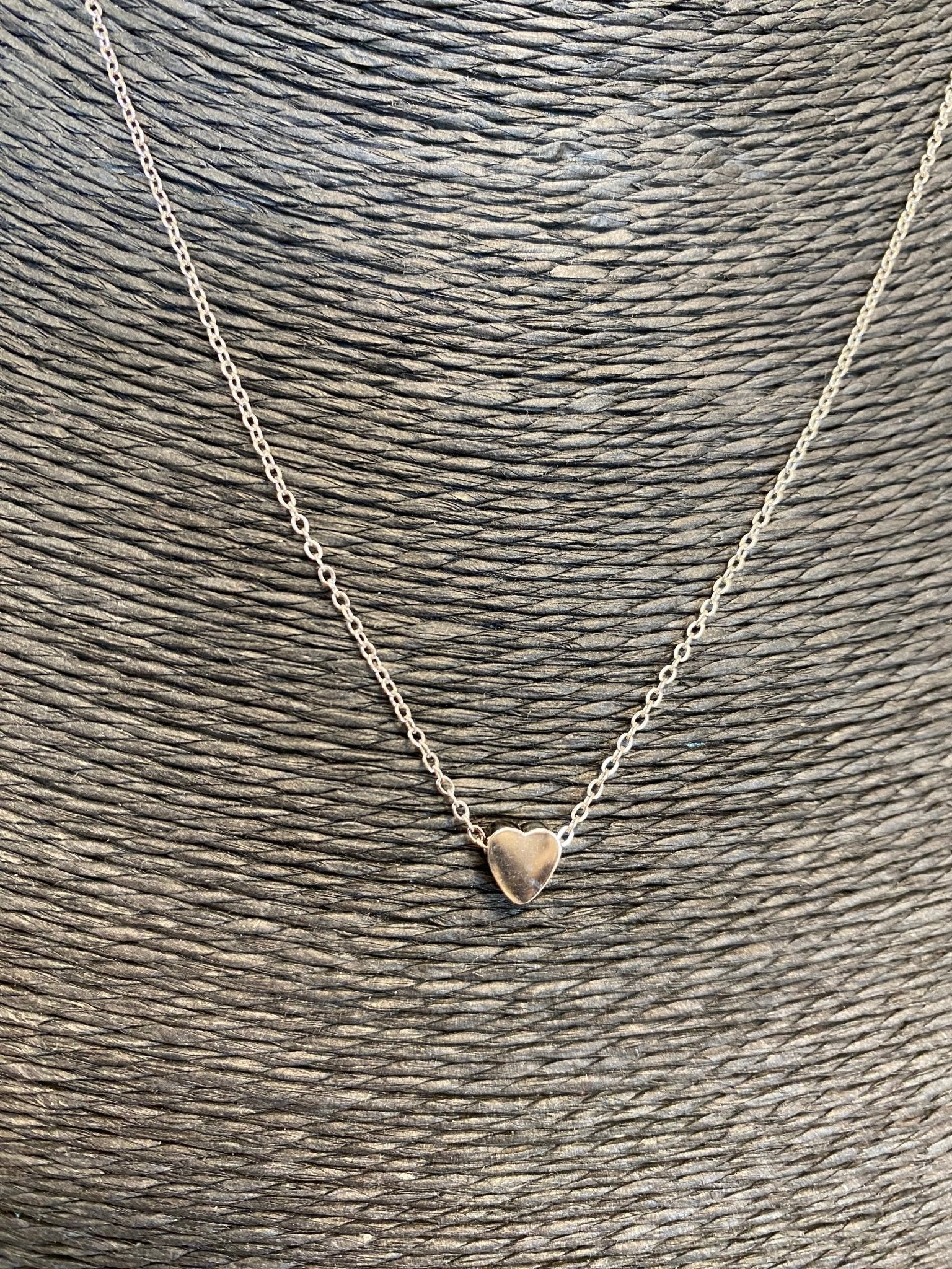 Silver Heart Waterproof Necklace - Louise's Jewellery Box