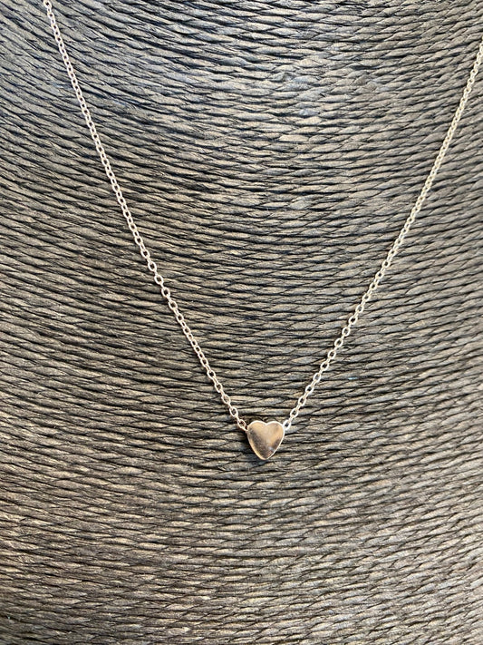 Silver Heart Waterproof Necklace - Louise's Jewellery Box