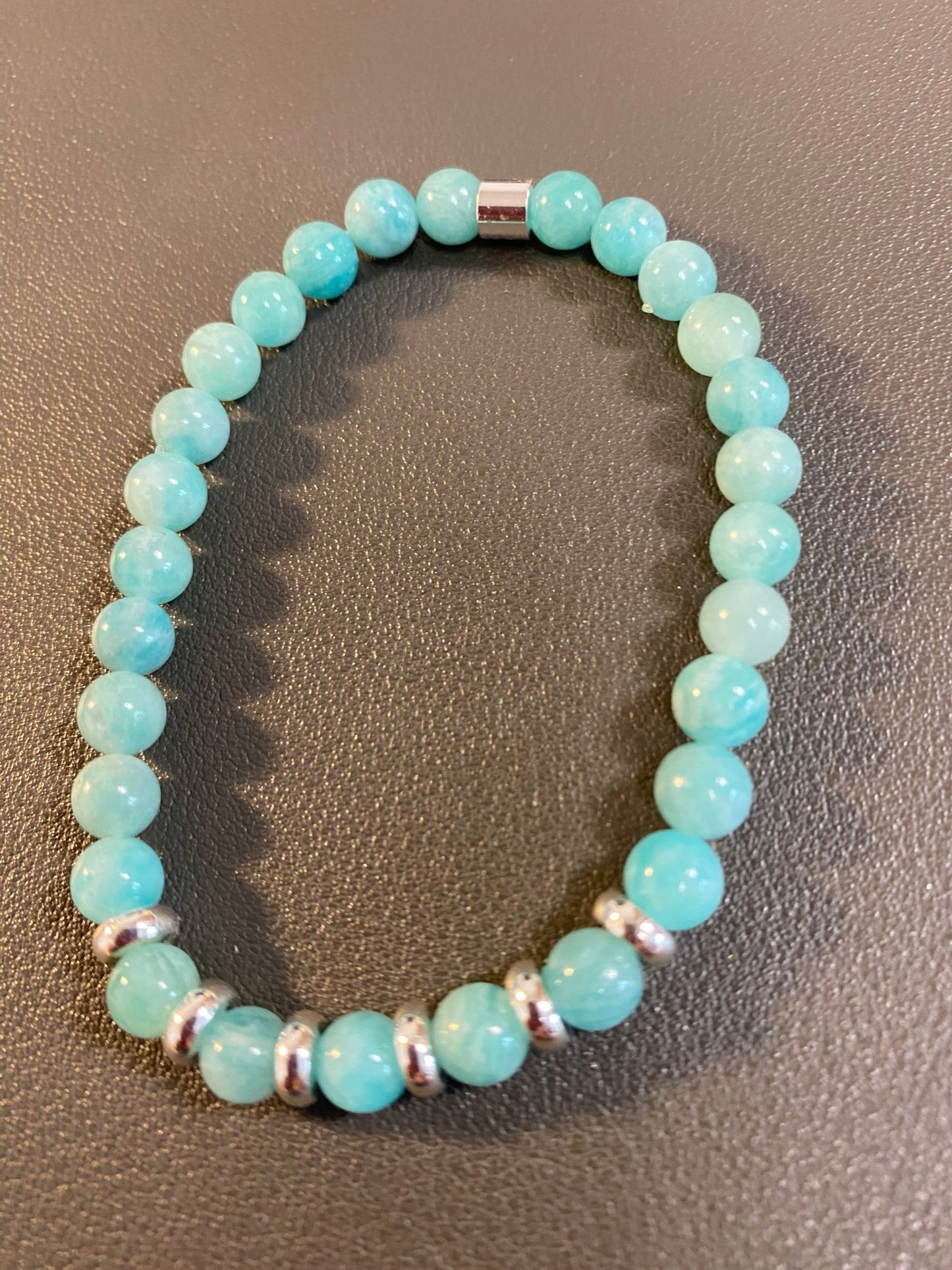 Tianhe Stone Bracelet with Silver Plating - Louise's Jewellery Box