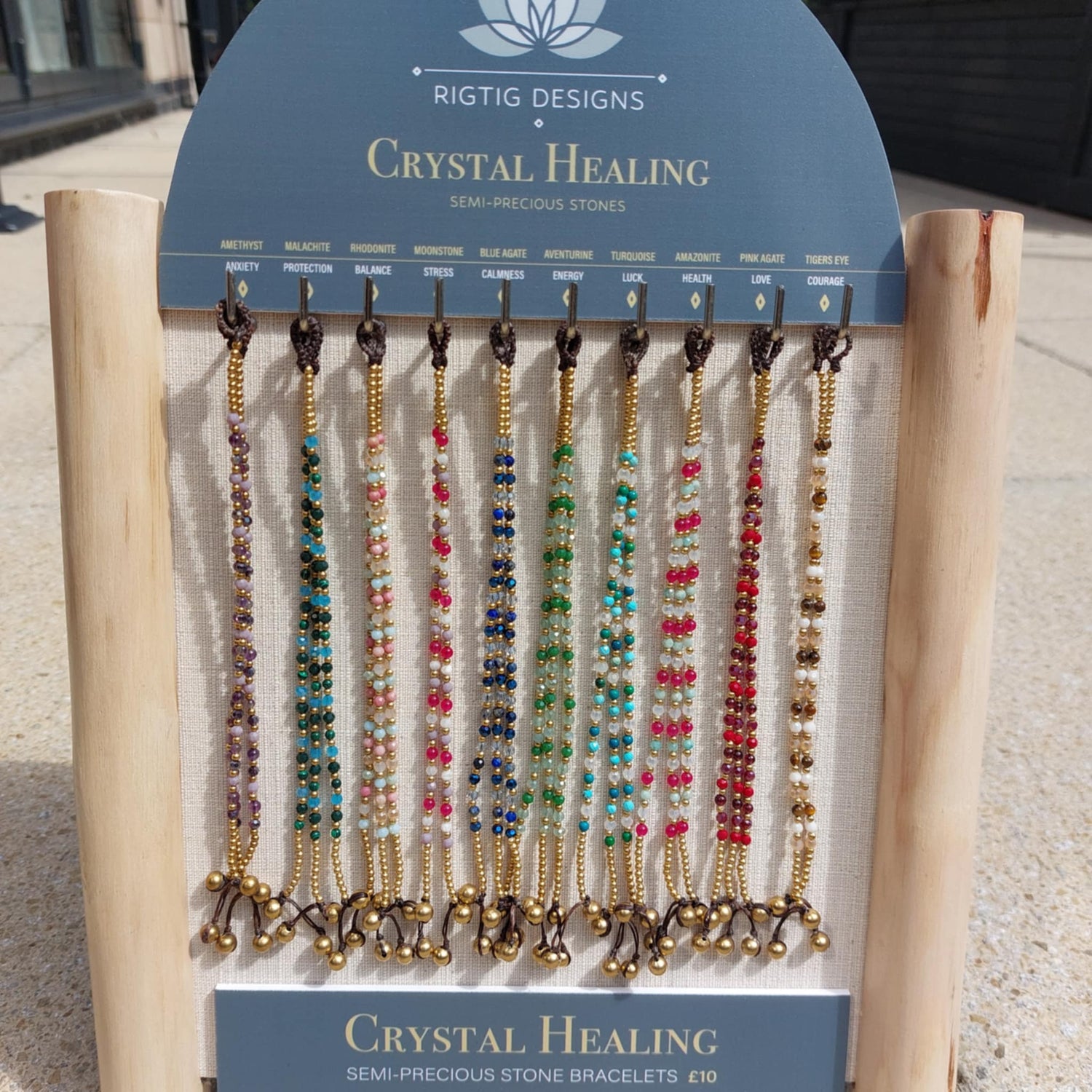 Crystal Healing Jewellery from Rigtig Designs