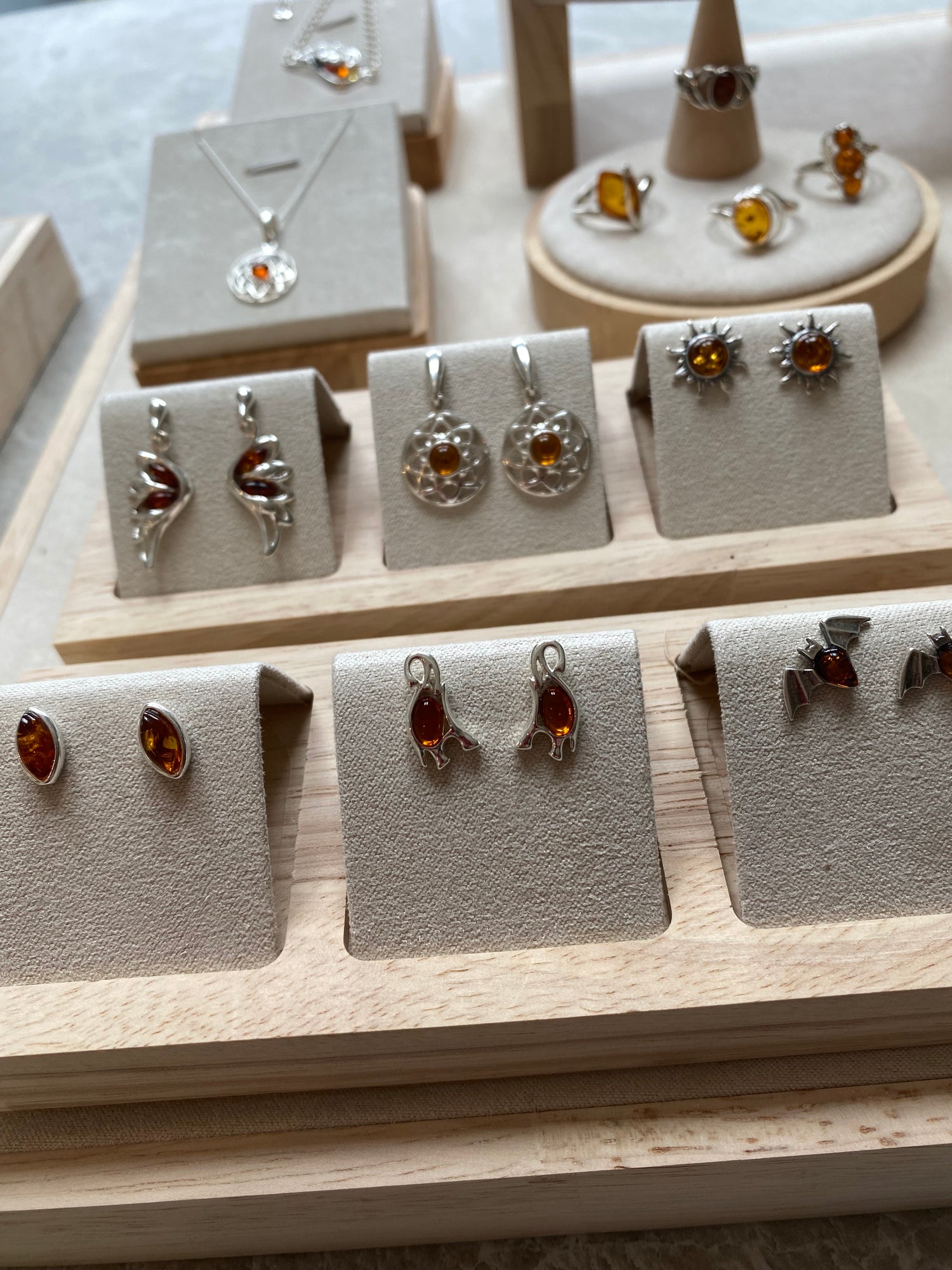 Sterling Silver/Baltic Amber Jewellery