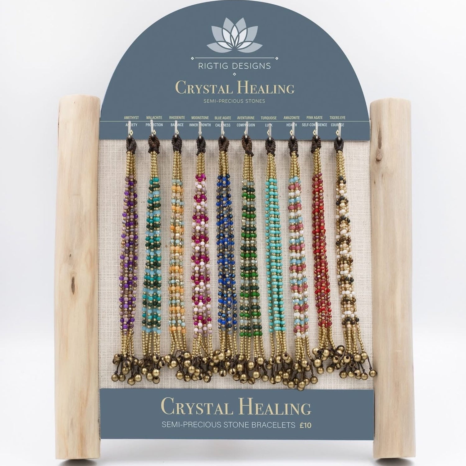 Crystal Healing Jewellery from Rigtig Designs - Louise's Jewellery Box