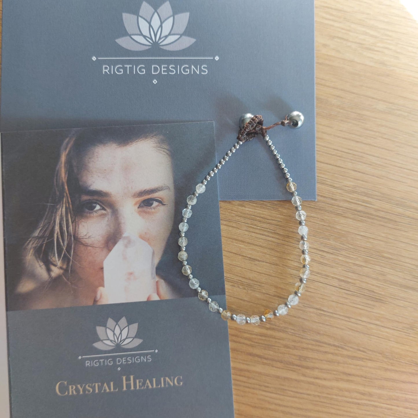 November Birthstone Bracelet - Citrine
