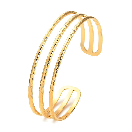 18ct Gold Plated Waterproof Bracelet - Louise's Jewellery Box