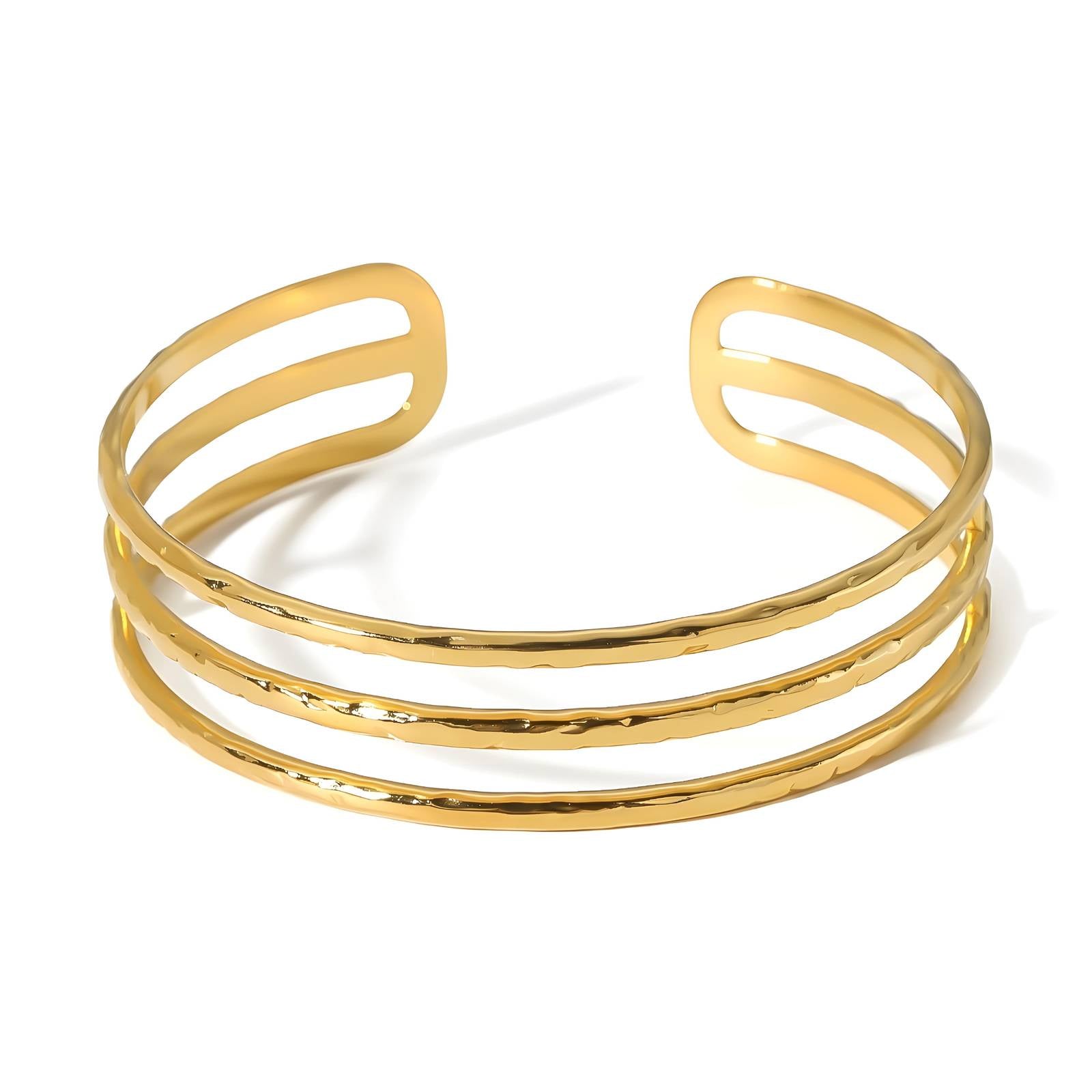 18ct Gold Plated Waterproof Bracelet - Louise's Jewellery Box