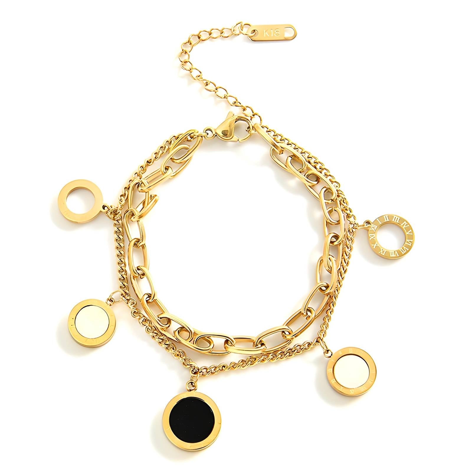 18K Gold Plated Waterproof Designer Inspired Bracelet - Louise's Jewellery Box