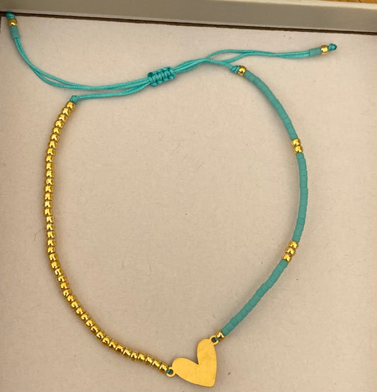 Turquoise Waterproof Friendship Bracelet