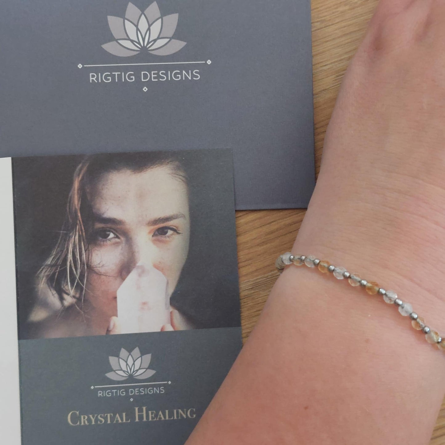 November Birthstone Bracelet - Citrine