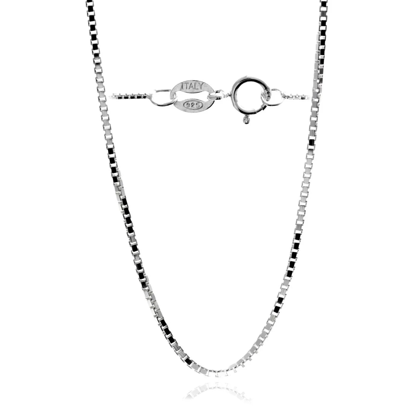 925 Sterling Silver Delicate Box Chain - Louise's Jewellery Box