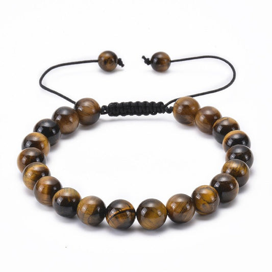 Adjustable Tigers Eye Bracelet - Louise's Jewellery Box