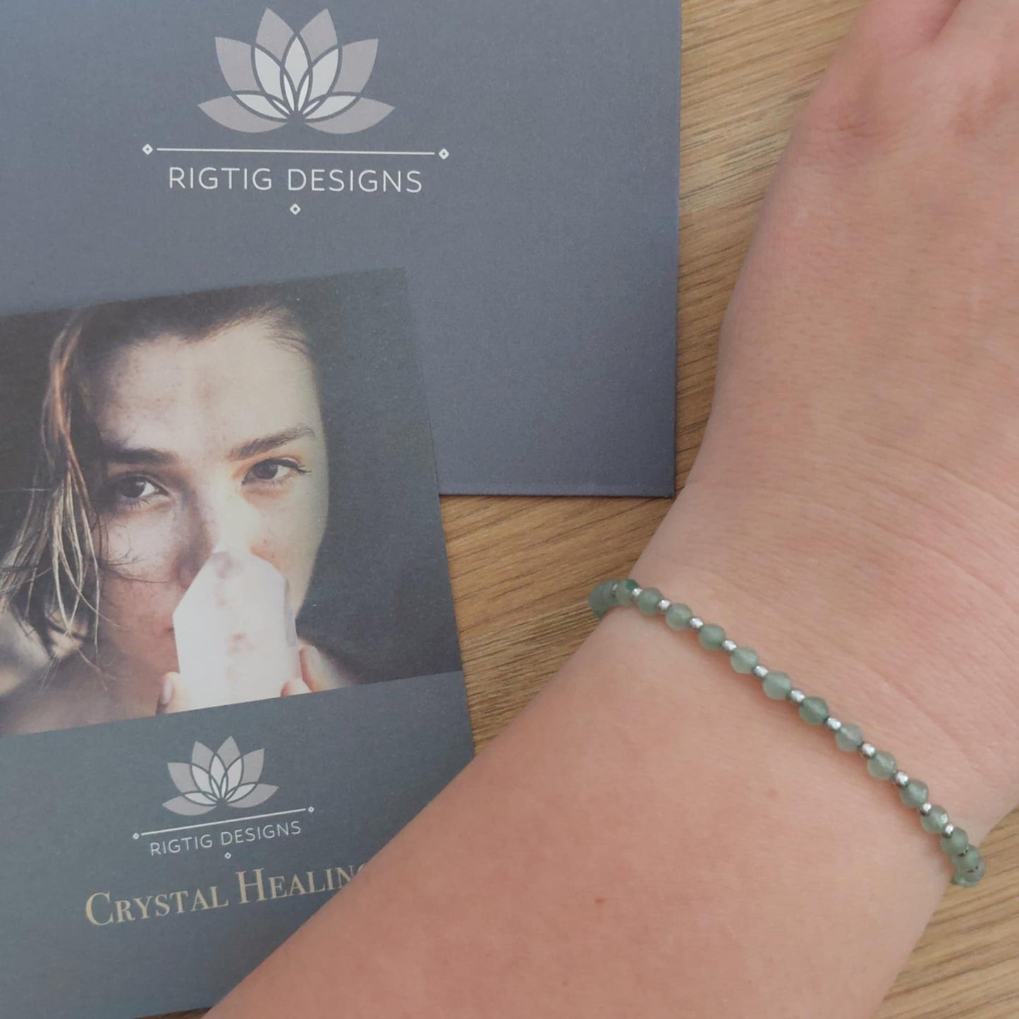 August Birthstone Bracelet - Peridot - Louise's Jewellery Box