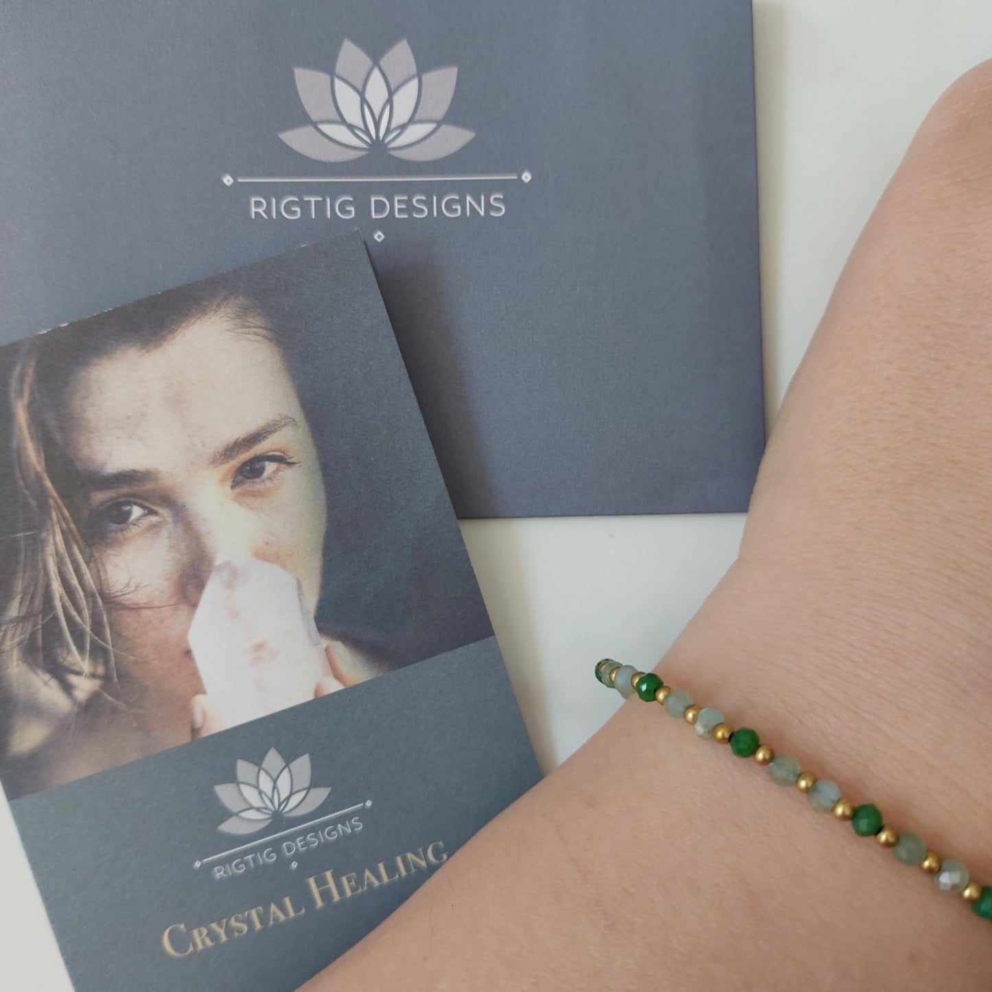 Aventurine Crystal Healing Bracelet for Energy - Louise's Jewellery Box