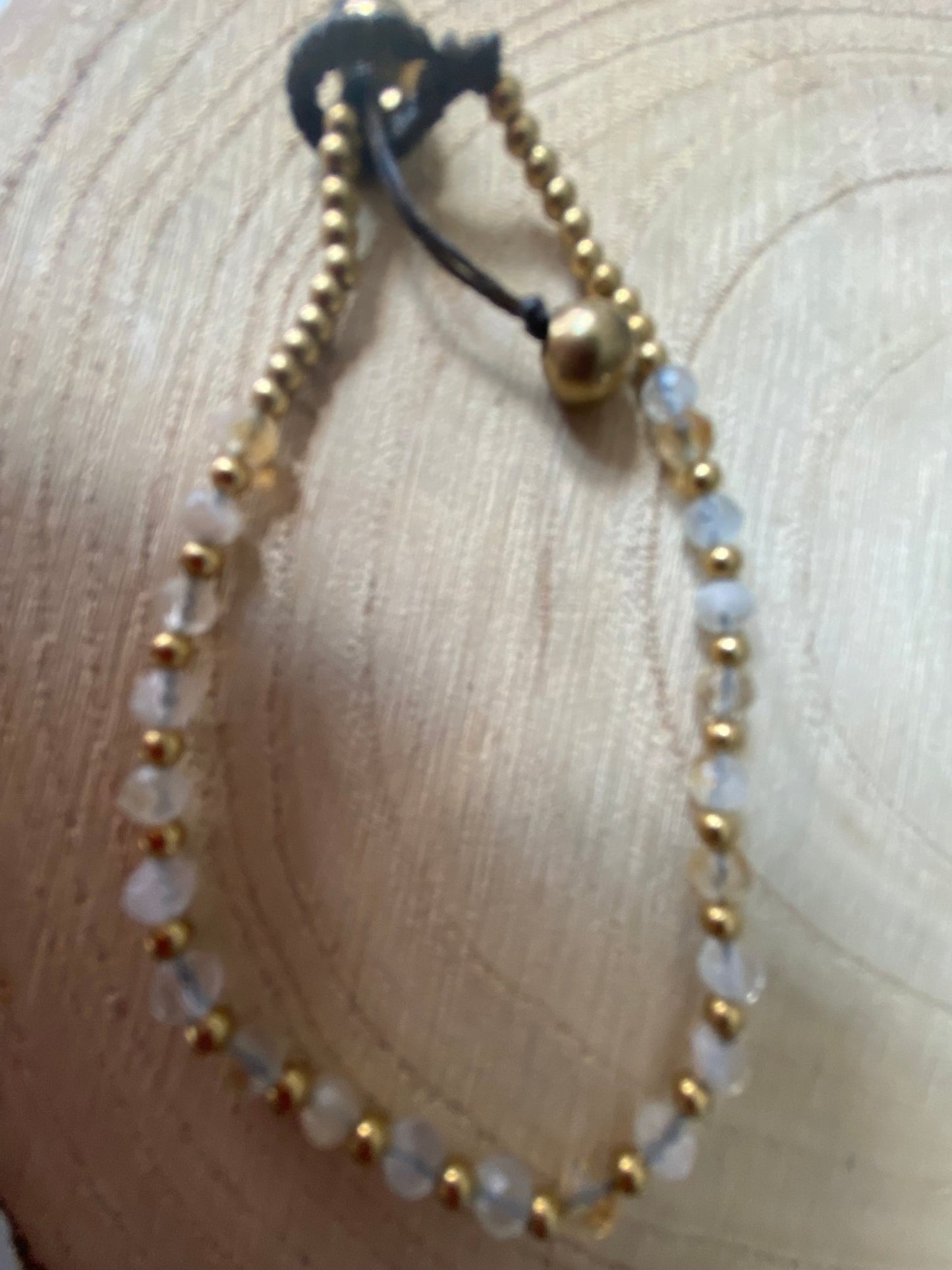 Citrine Menopause Relief Crystal Healing Bracelet for Hot Flushes - Louise's Jewellery Box