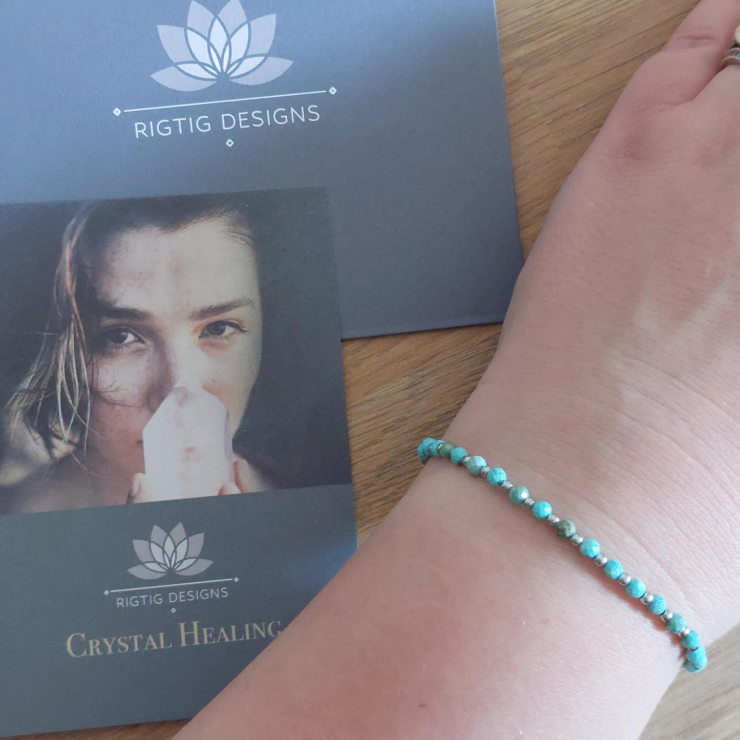 December Birthstone Bracelet - Turquoise - Louise's Jewellery Box