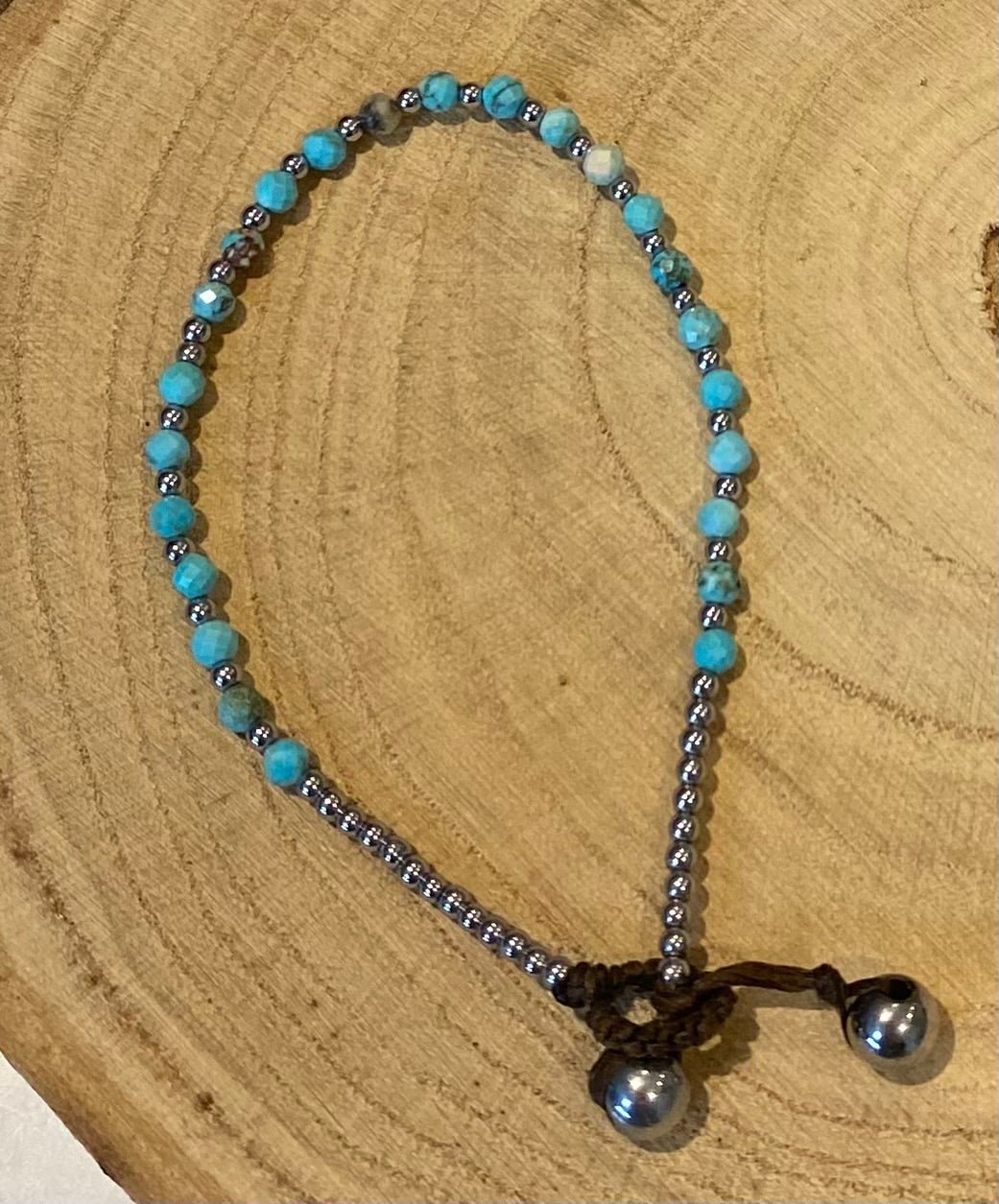 December Birthstone Bracelet - Turquoise - Louise's Jewellery Box