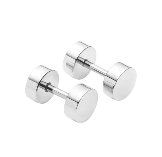 Fred Bennett Stainless Steel Stud Earrings - Louise's Jewellery Box