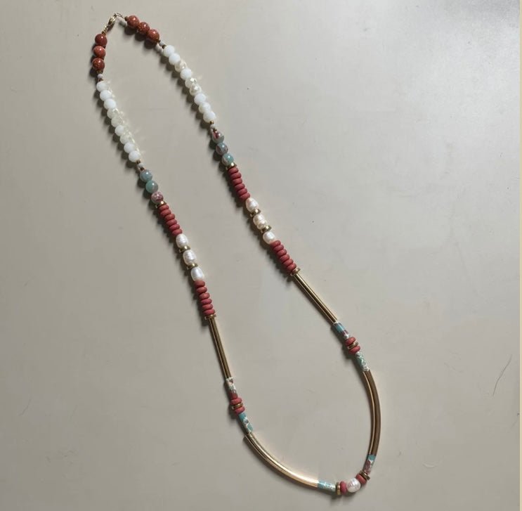 Gist Jewellery Moorland Collection Long Pearl Necklace - Louise's Jewellery Box