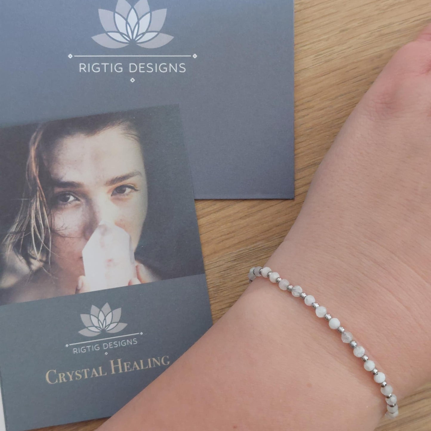 June Birthstone Bracelet - Moonstone - Louise's Jewellery Box