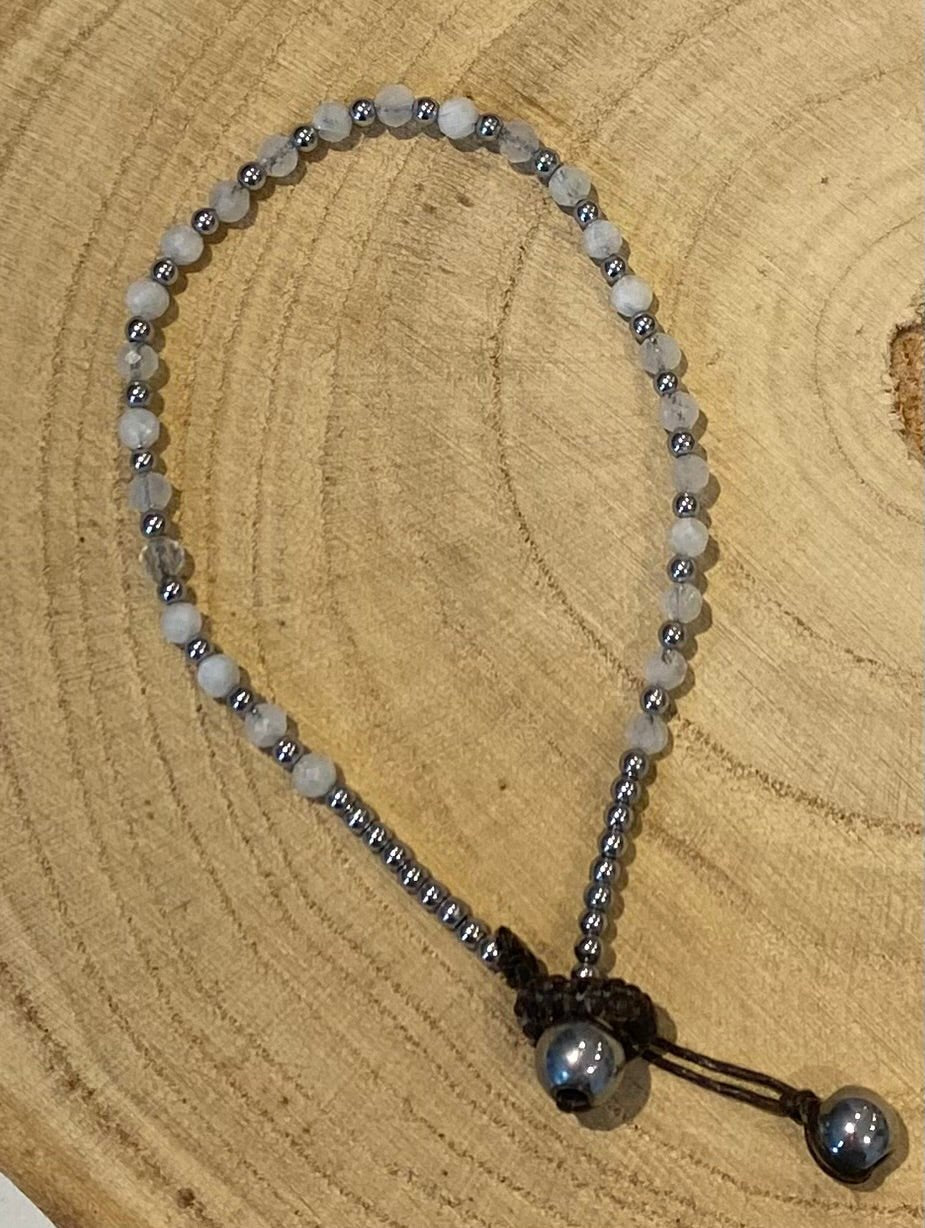 June Birthstone Bracelet - Moonstone - Louise's Jewellery Box