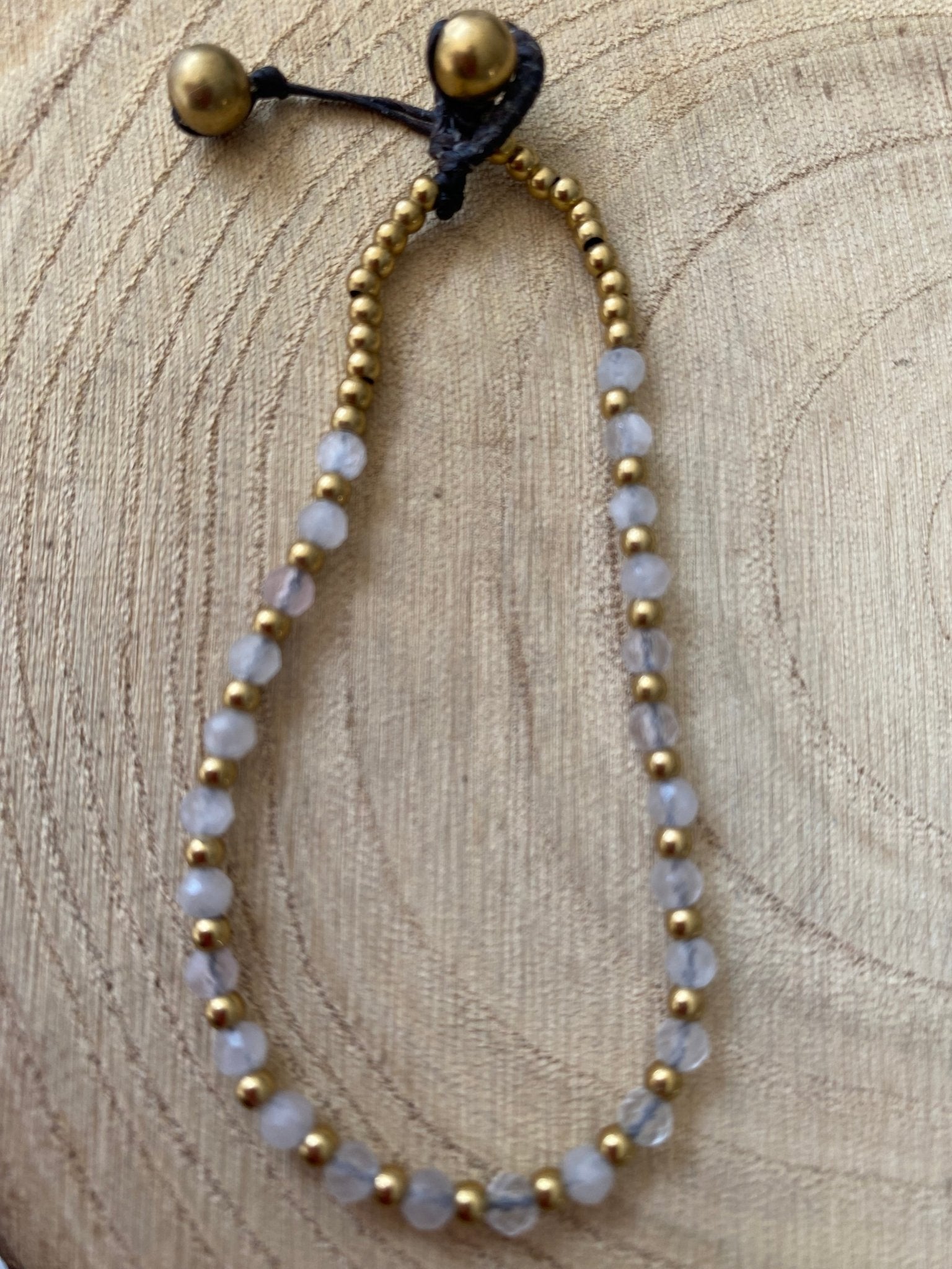 Labradorite Menopause Relief Crystal Healing Bracelet for Migraines - Louise's Jewellery Box