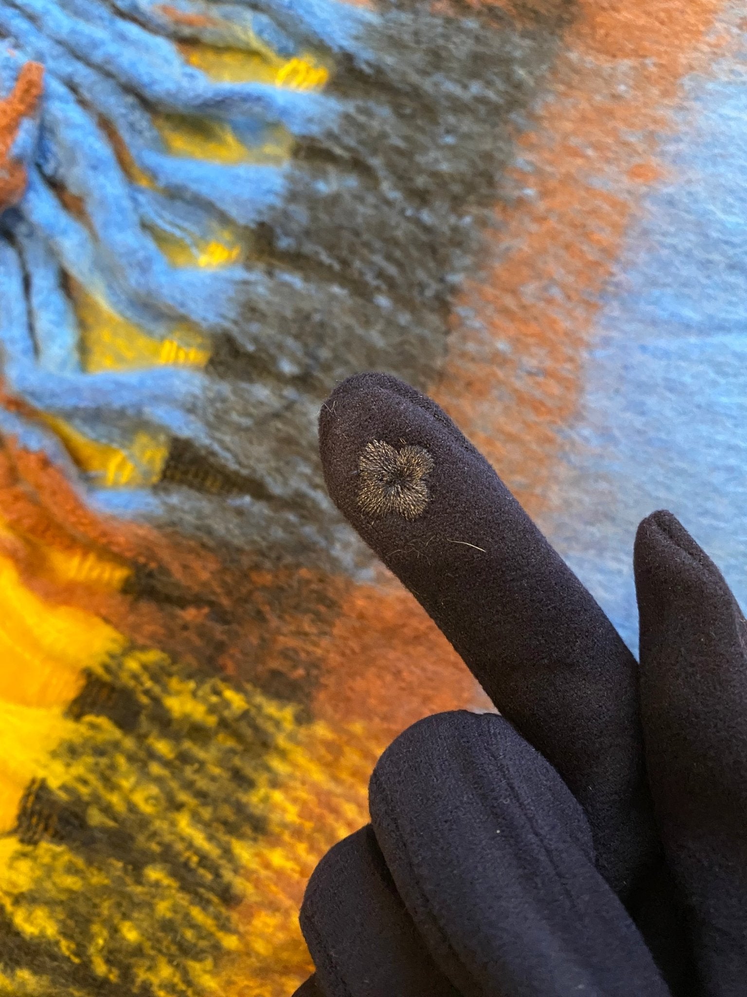 Navy Gloves - Louise's Jewellery Box