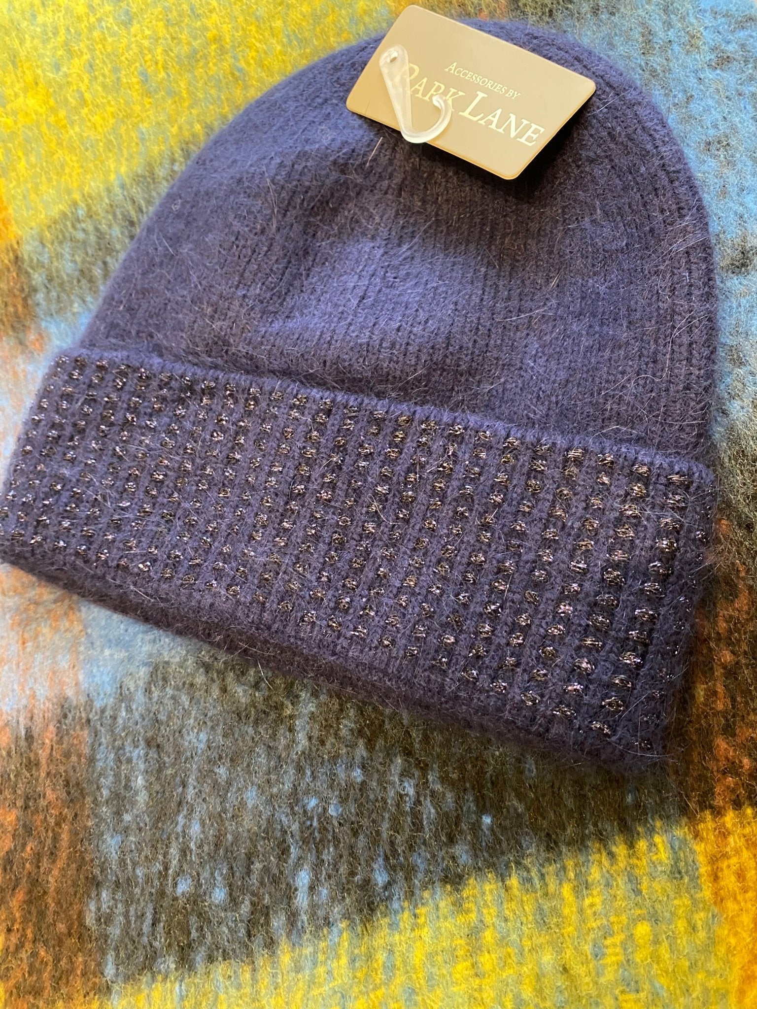 Navy Wool Hat - Last One! - Louise's Jewellery Box