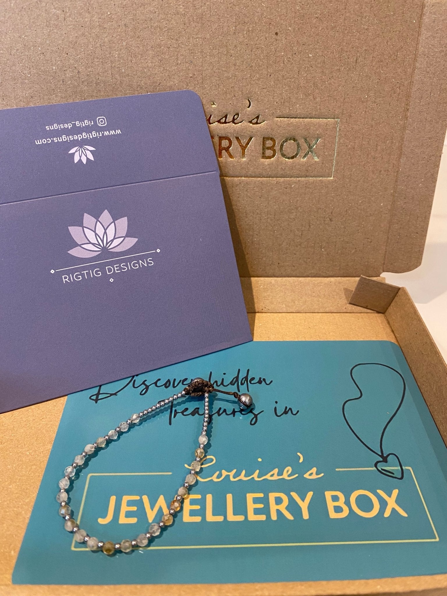 November Birthstone Bracelet - Citrine - Louise's Jewellery Box