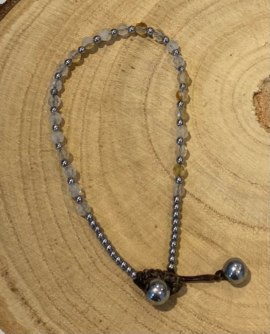 November Birthstone Bracelet - Citrine - Louise's Jewellery Box