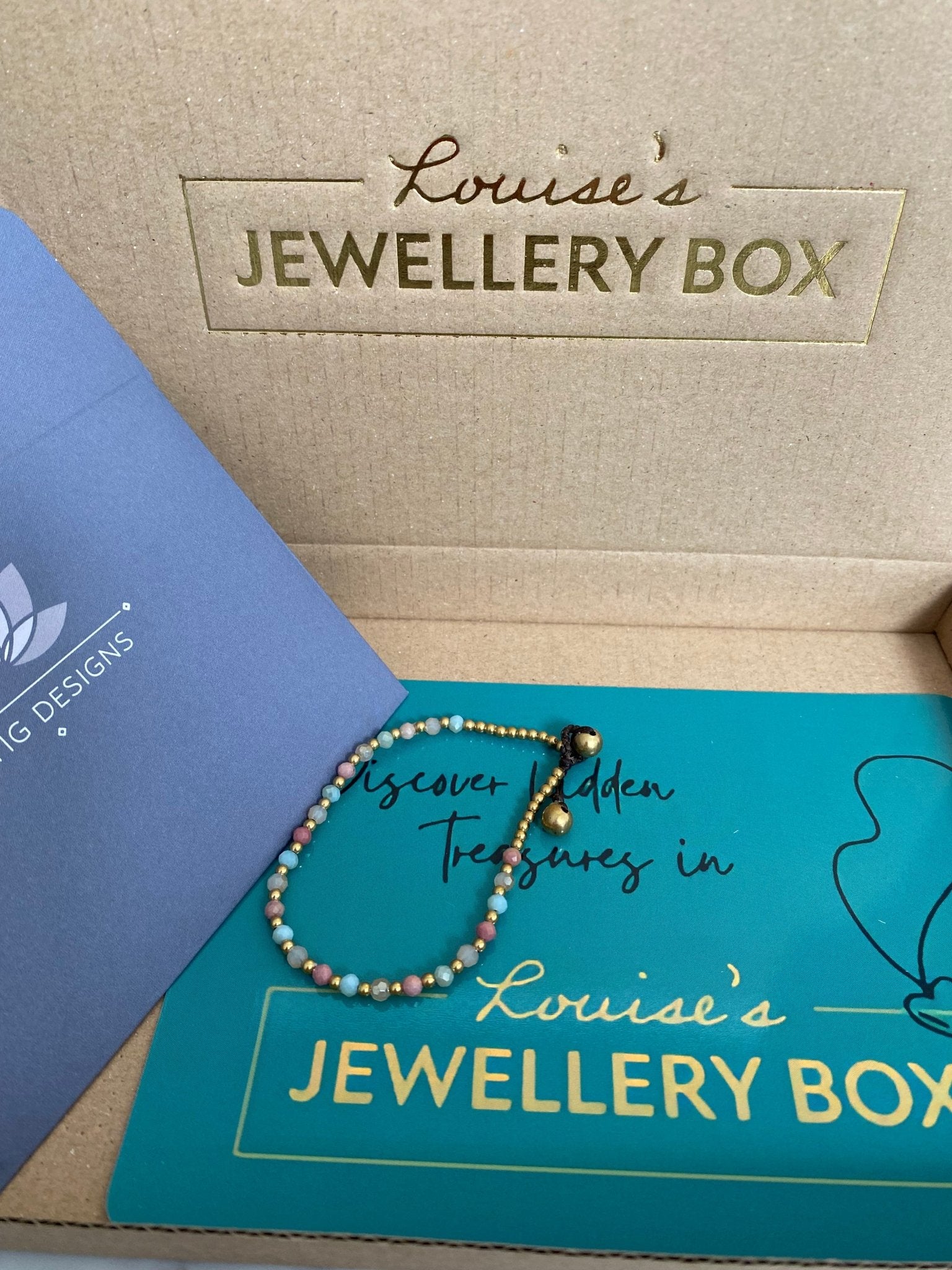 Rhodonite Crystal Healing Bracelet for Balance - Louise's Jewellery Box