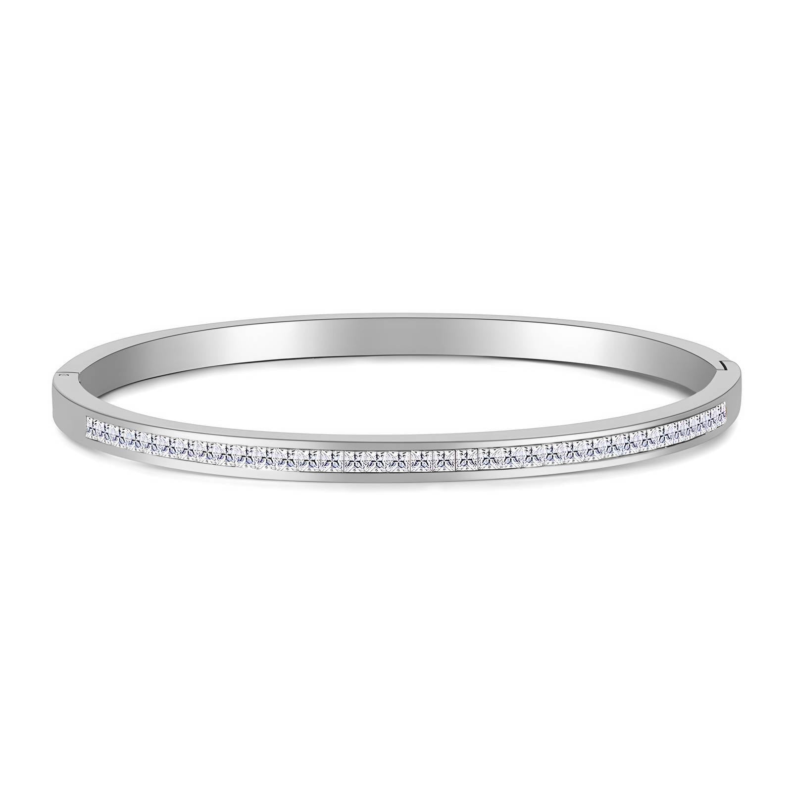 Stainless Steel and Crystal Waterproof Bracelet - Louise's Jewellery Box
