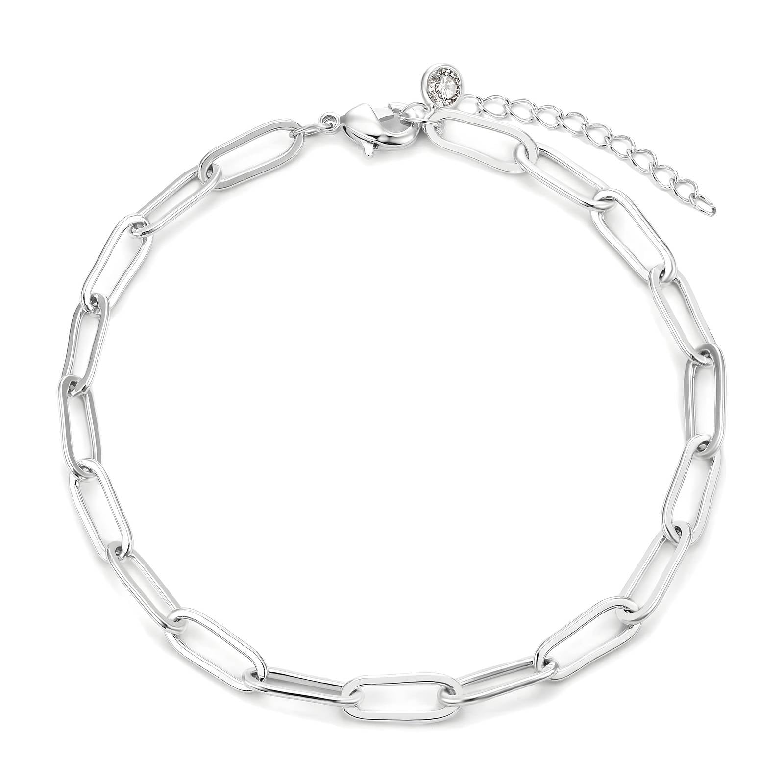 Stainless Steel Waterproof Paper Link Bracelet - Louise's Jewellery Box