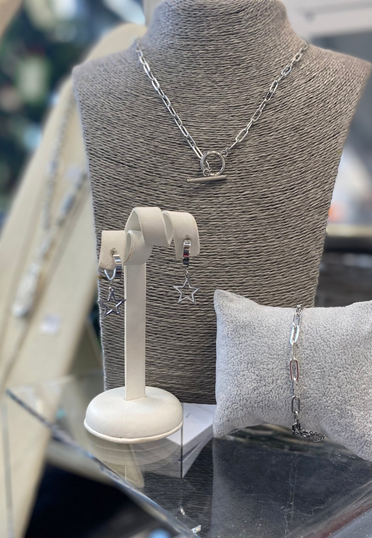 Stainless Steel Waterproof Paper Link Bracelet - Louise's Jewellery Box