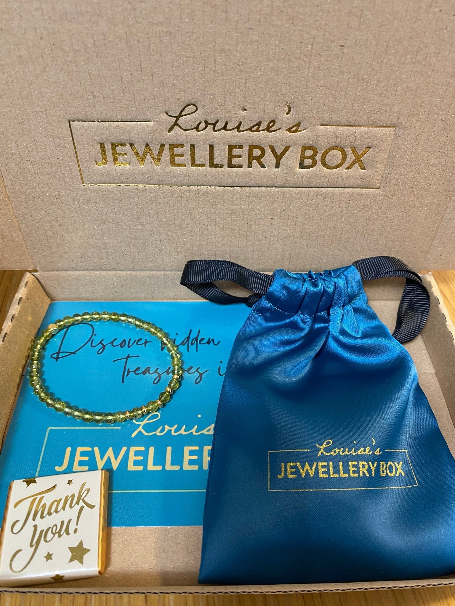 Taiwan Jade Bracelet with Gold Plating - Louise's Jewellery Box
