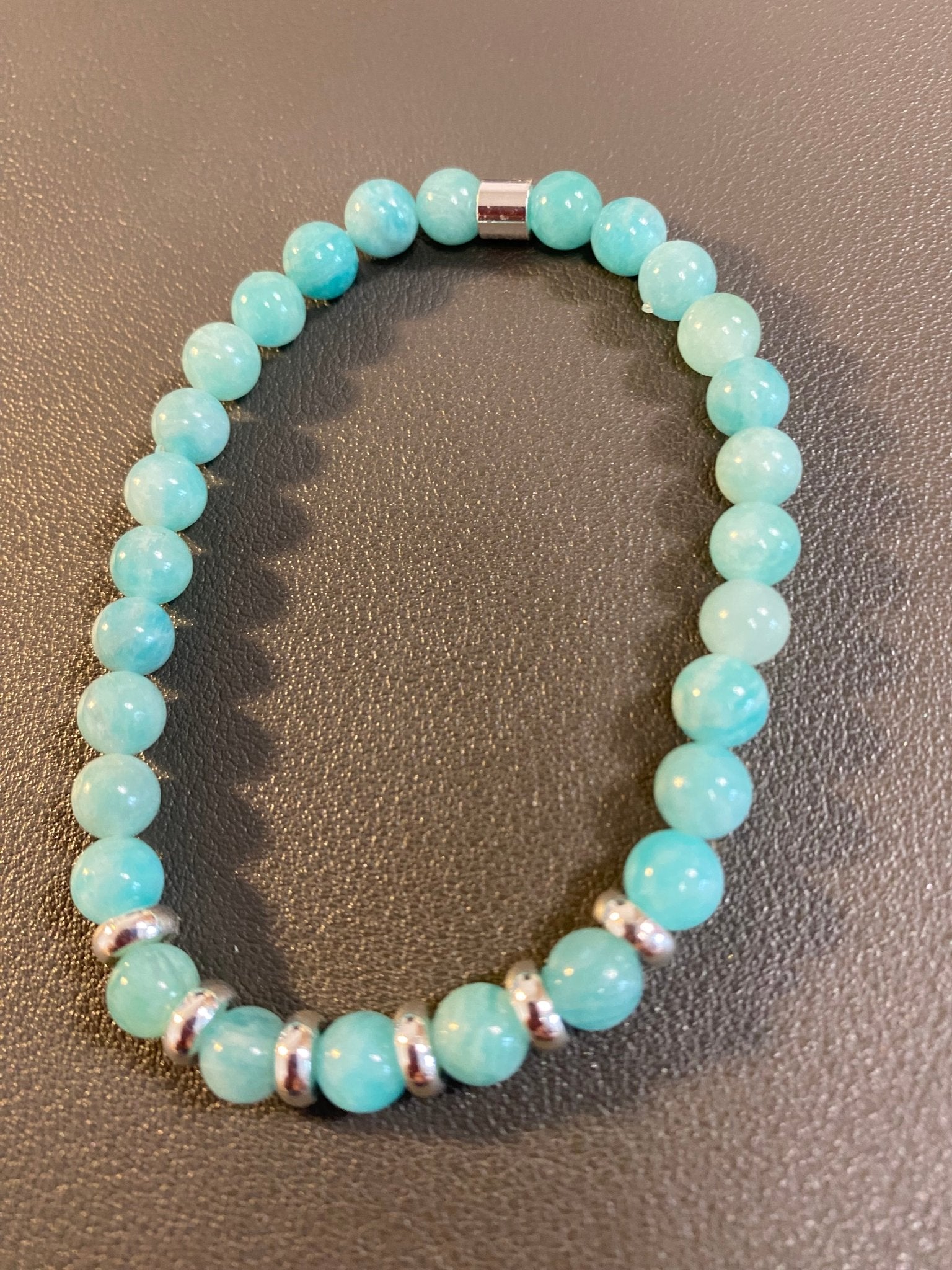 Tianhe Stone Bracelet with Silver Plating - Louise's Jewellery Box