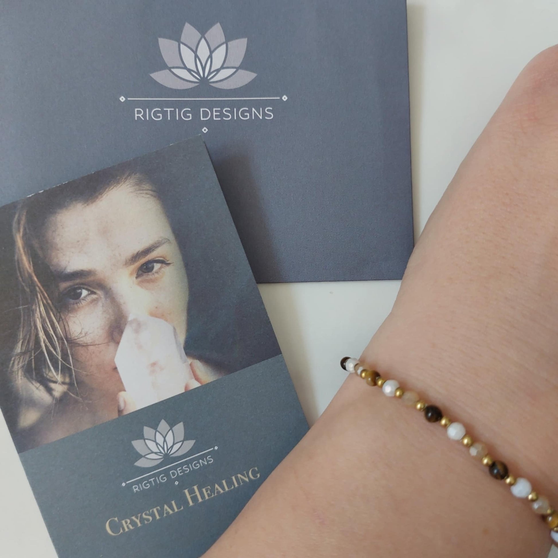 Tigers Eye Crystal Healing Bracelet for Courage - Louise's Jewellery Box