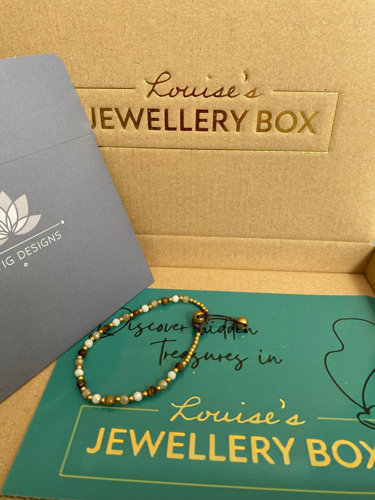 Tigers Eye Crystal Healing Bracelet for Courage - Louise's Jewellery Box
